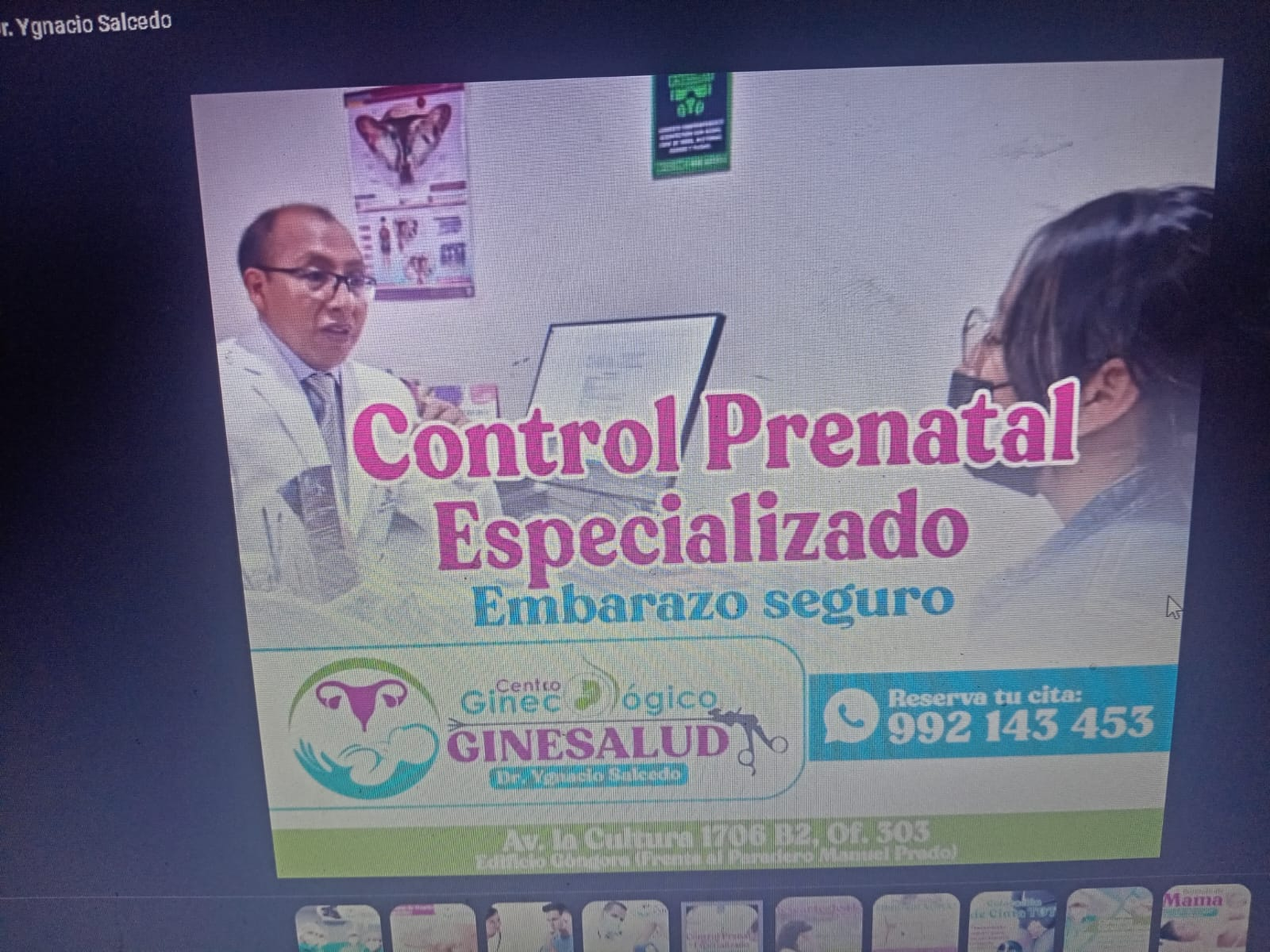 Control prenatal especializado